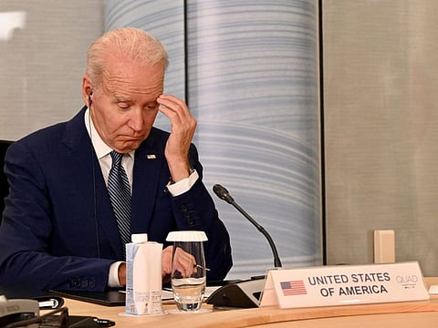 Biden told reporters there are often hiccups in negotiations and that the two sides could bridge their differences.