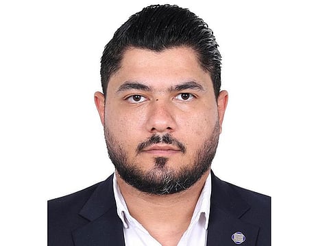 Sameh Razzouk, 33, a father-of-one, undergoes a a complicated surgery to save his eye in Abu Dhabi