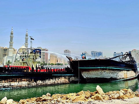 The police operations room had received a call at 8.31am today reporting the incident in Al Layyah area