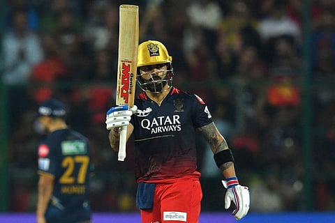 Royal Challengers Bangalore's Virat Kohli.