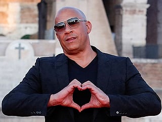 Hollywood star Vin Diesel takes a trip down the memory lane with Deepika Padukone