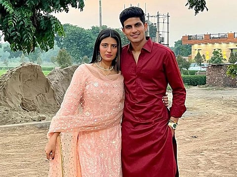 Shahneel and Shubman Gill