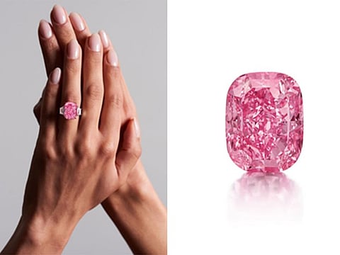 The 'Eternal Pink' diamond is gearing up for a run at the current highest auction price record, set in October 2022.