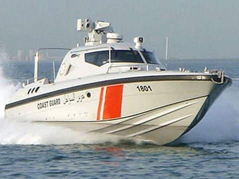 File picture of Coast Guard for illustrative purpose only