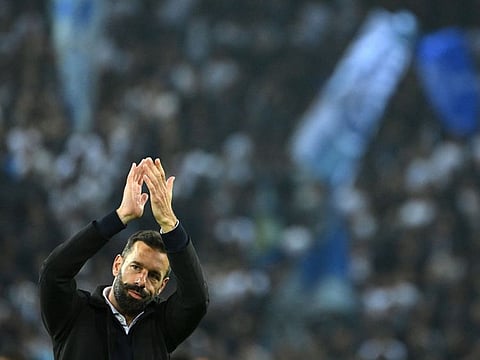 Former Netherlands and Manchester United striker Ruud van Nistelrooy has quit his job as PSV Eindhoven coach with immediate effect.