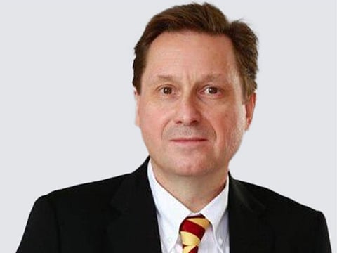 Andrew Hoad, CCO of Gulftainer, at the Supply Chain Tech Summit