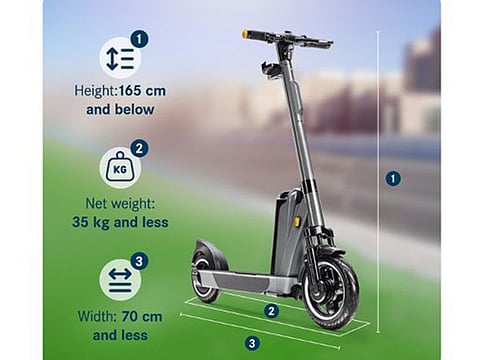 Integrated Transport Centre in Abu Dhabi clarifies rules on the use of electric scooters in the emirate.