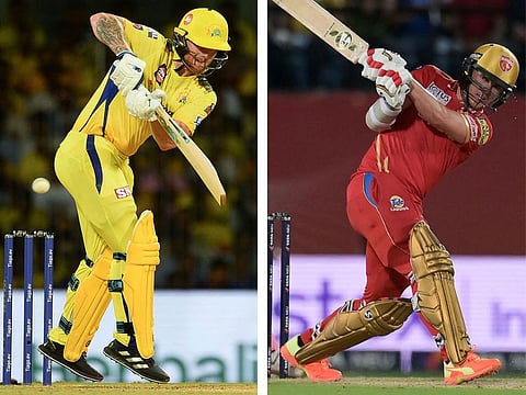 England all-rounders Ben Stokes of Chennai Super Kings and Sam Curran for Punjab Kings have not lived up to the high-price tag.