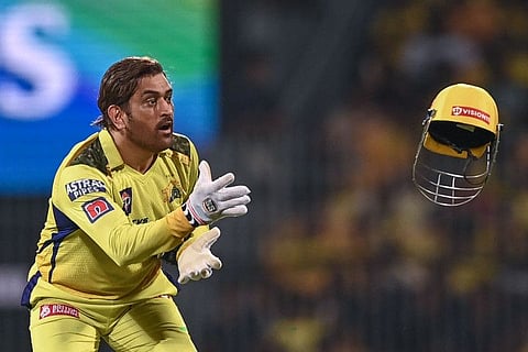 Chennai Super Kings' Mahendra Singh Dhoni.