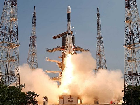 Indian Space Research Organisation (ISRO) launches its advanced navigation satellite SLV-F12 and NVS-01, in Sriharikota on Monday, May 29, 2023.
