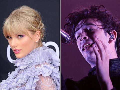 Taylor Swift and Matty Healy