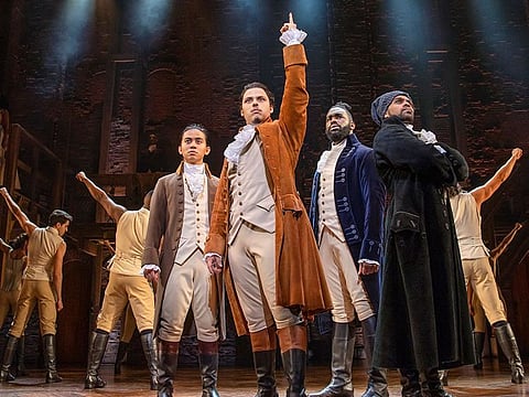 The musical 'Hamilton'.