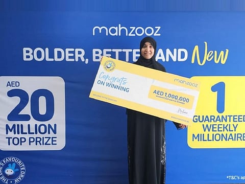 Sahar took home Dh1,000,000 on Saturday 27 May 2023, becoming Mahzooz’s 45th millionaire.