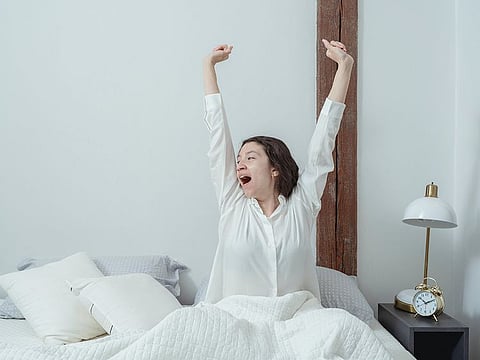 Participants were asked to rate their positive and negative emotions and how satisfied they were with their life. Participants also wore an actigraph on their wrist, which measures a person's movement, for the duration of the study, to estimate their sleep patterns and rest cycles. Picture used for illustrative purposes only.