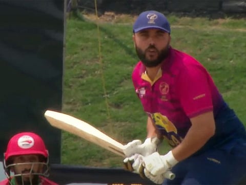 Rameez Shehzad scored an unbeaten half-century against Canada in the World Cup Qualifier Playoffs in Namibia.