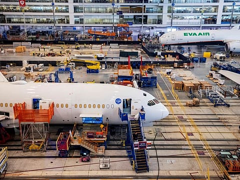 Boeing regularly tracks 25-30 parts from a subset of suppliers that have previously faced production headwinds.