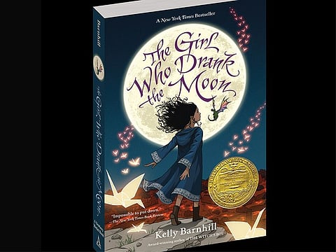 Book cover: The Girl Who Drank the Moon
