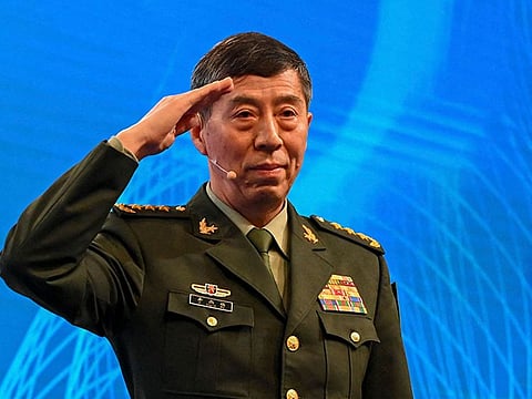 China's Minister of National Defence Li Shangfu.