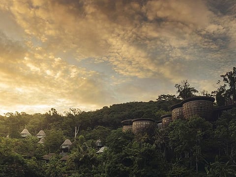 Treehouse-style accommodation at Keemala in Phuket.