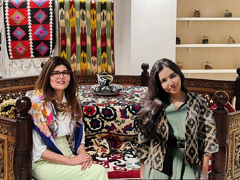 Hina Bakht, Founder and Managing Director of Madinah Modest Wear, and Nodira Tursunova, Partner and Executive Director of Madinah Modest Wear