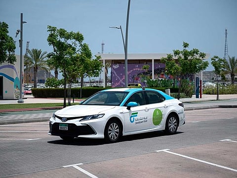 Sharjah Taxi seeks to reach 100% fleet conversion to environmentally-friendly hybrid vehicles dual-powered by fuel and electricity.