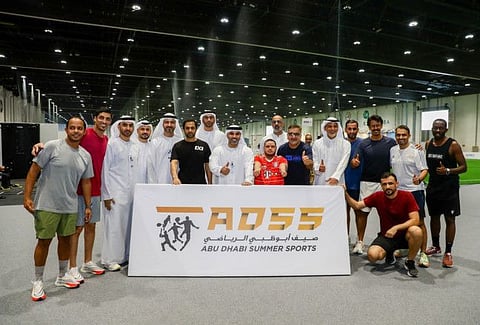 The inauguration of the Abu Dhabi Summer Sports.