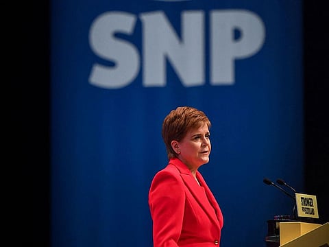 Former Scottish leader Nicola Sturgeon