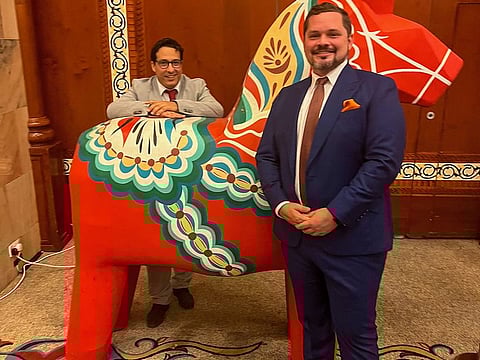 Karim Dakki, Co-Founder & CEO of KLAIM, and Johnny Kollin, Founder of Várri Consultancy