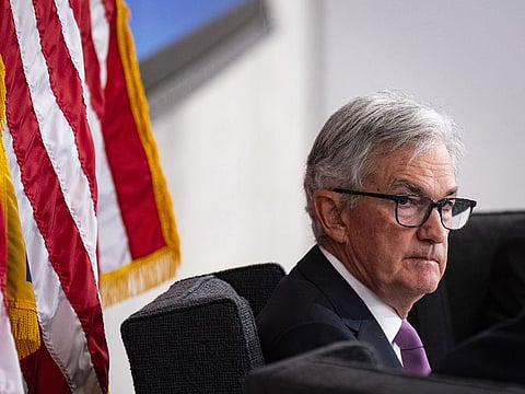 "Uncertainty will decline," the central bank chief told an event in Virginia.