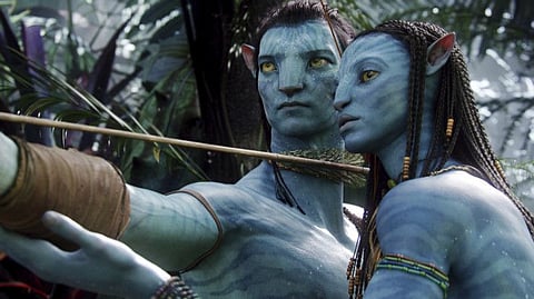 A scene from the 2009 movie 'Avatar'.
