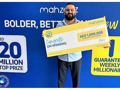 An unexpected surprise of Amin, a Syrian expat: "I was driving at 10pm when the live draw occurred. I decided to pull over to check the Mahzooz website. The first thing I noticed was the nationality of the winner, then I read my name next to it."