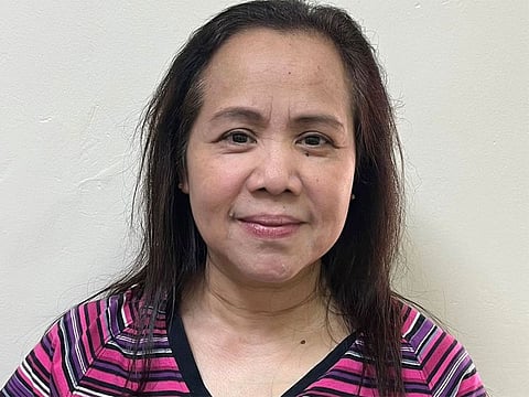 Filipina Geralyn Alcantara says she is extremely grateful for the restoration of her eyesight in both eyes.