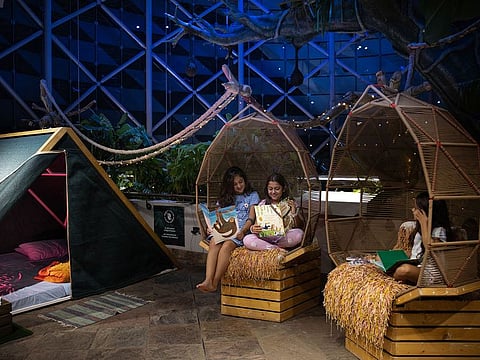 The biodome also offers summer camps for children