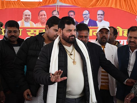 BJP MP and Wrestling Federation of India (WFI) president Brij Bhushan Sharan Singh