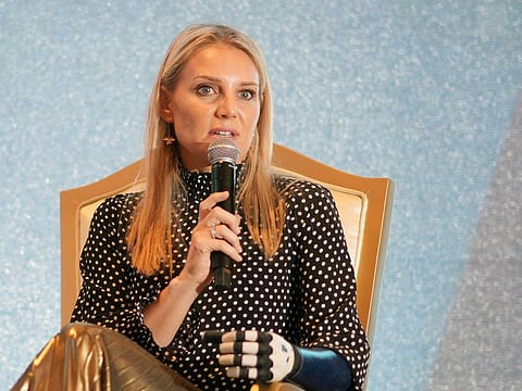 Jessica Smith, Australian Paralympian, speaker, author at Gulf News Edufair