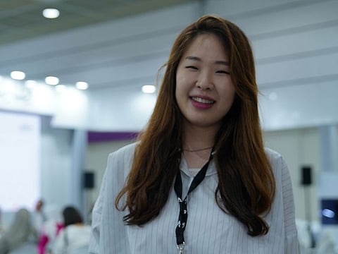 Kahoe ‘Jannah’ Kim likes watching Emirati TV shows to deepened her grasp of the subtleties of the Arabic vocabulary