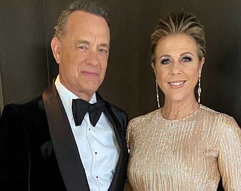 Tom Hanks and Rita Wilson.