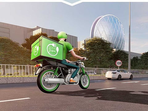 Abu Dhabi: New traffic rules for delivery motorcyclists