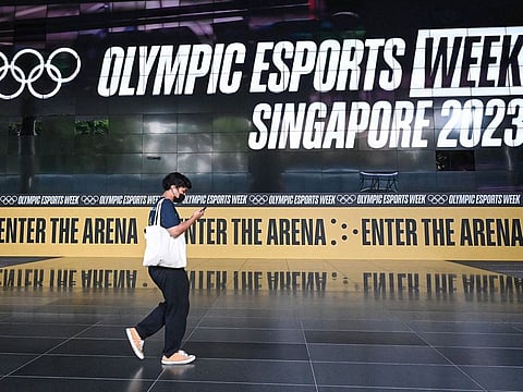 Olympics Esports Week that kicks off in Singapore on Thursday.