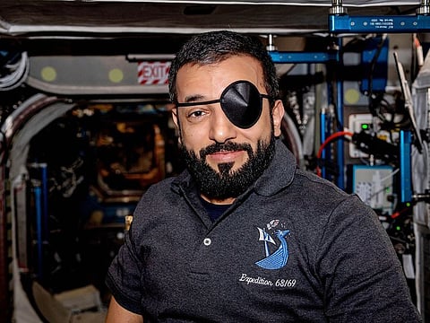 Al Neyadi was capturing images of the retina to understand how microgravity affects the eyes during long duration missions