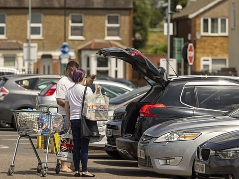 Industry data published on Tuesday showed British grocery inflation eased slightly for the third month in a row in June.