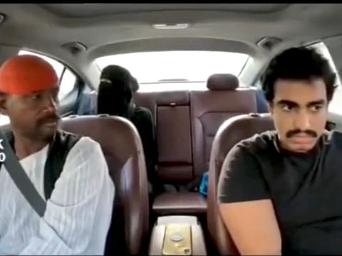 Police identified the suspects as a Saudi man and an expatriate.