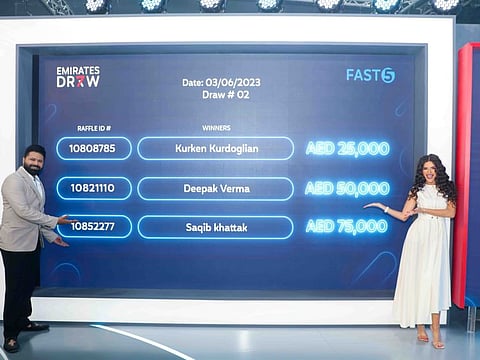 Pakistani machine operator wins Dh75,000 in Emirates Draw