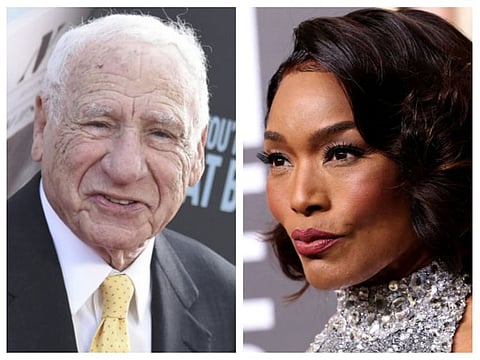 Mel Brooks and Angela Bassett