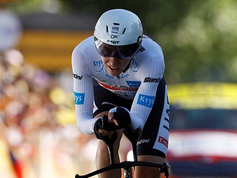 UAE Team Emirates' Tadej Pogacar will be eager to clinch the third Tour de France title.