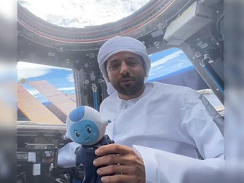 UAE Astronaut Sultan Al Neyadi sends Eid Al Adha greetings from the International Space Station.