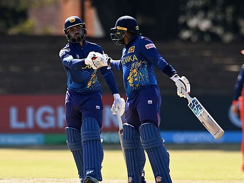 Sri Lanka's Dhananjaya de Silva played a crucial knock to give his team a winning total.