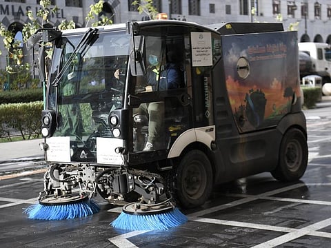 More than 70,000 pilgrims are expected to reach the city on Saturday and Sunday, according to the Saudi news agency SPA.