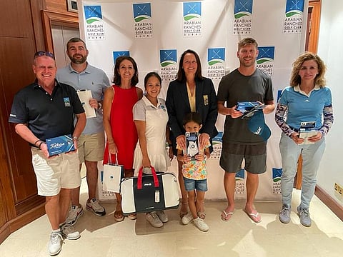 Troon Dubai Triangular Series winners - Team Arabian Ranches