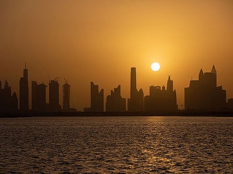 Hot, dusty, and humid weather in the UAE, maximum temperature hits 46°C today